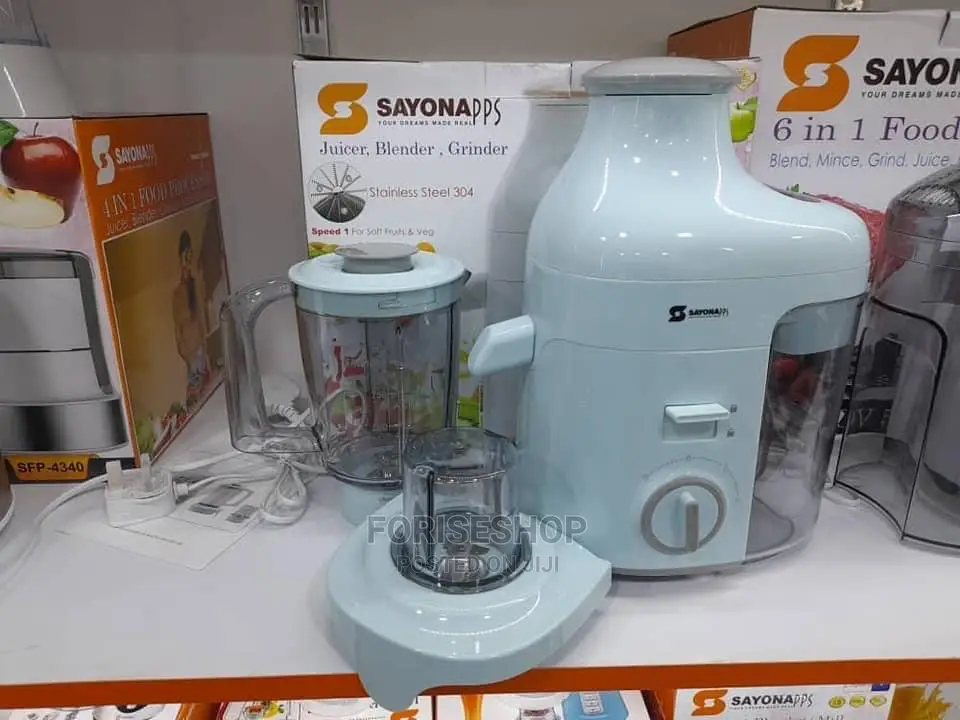 Sayona 4 in 1 Juicer,Blender,Chopper Grinder. 1yr Warranty in Central