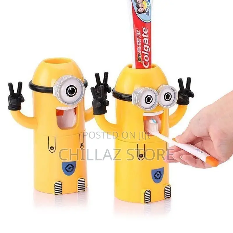 Minion Toothpaste Holder.