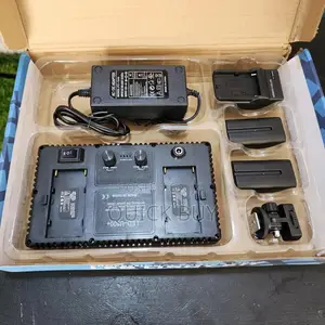 Professional Photo and Video Rechargeable LED Light Kit