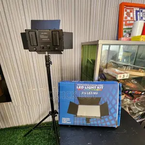 Professional Photo and Video Rechargeable LED Light Kit