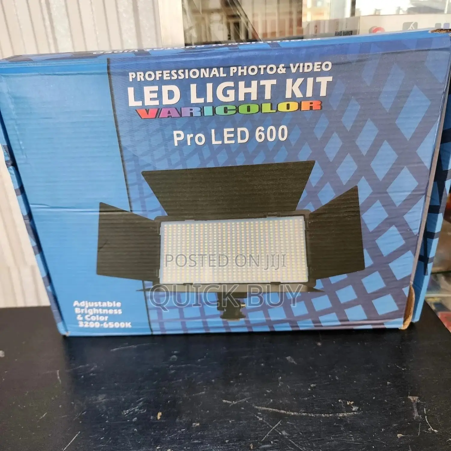 Professional Photo and Video Rechargeable LED Light Kit