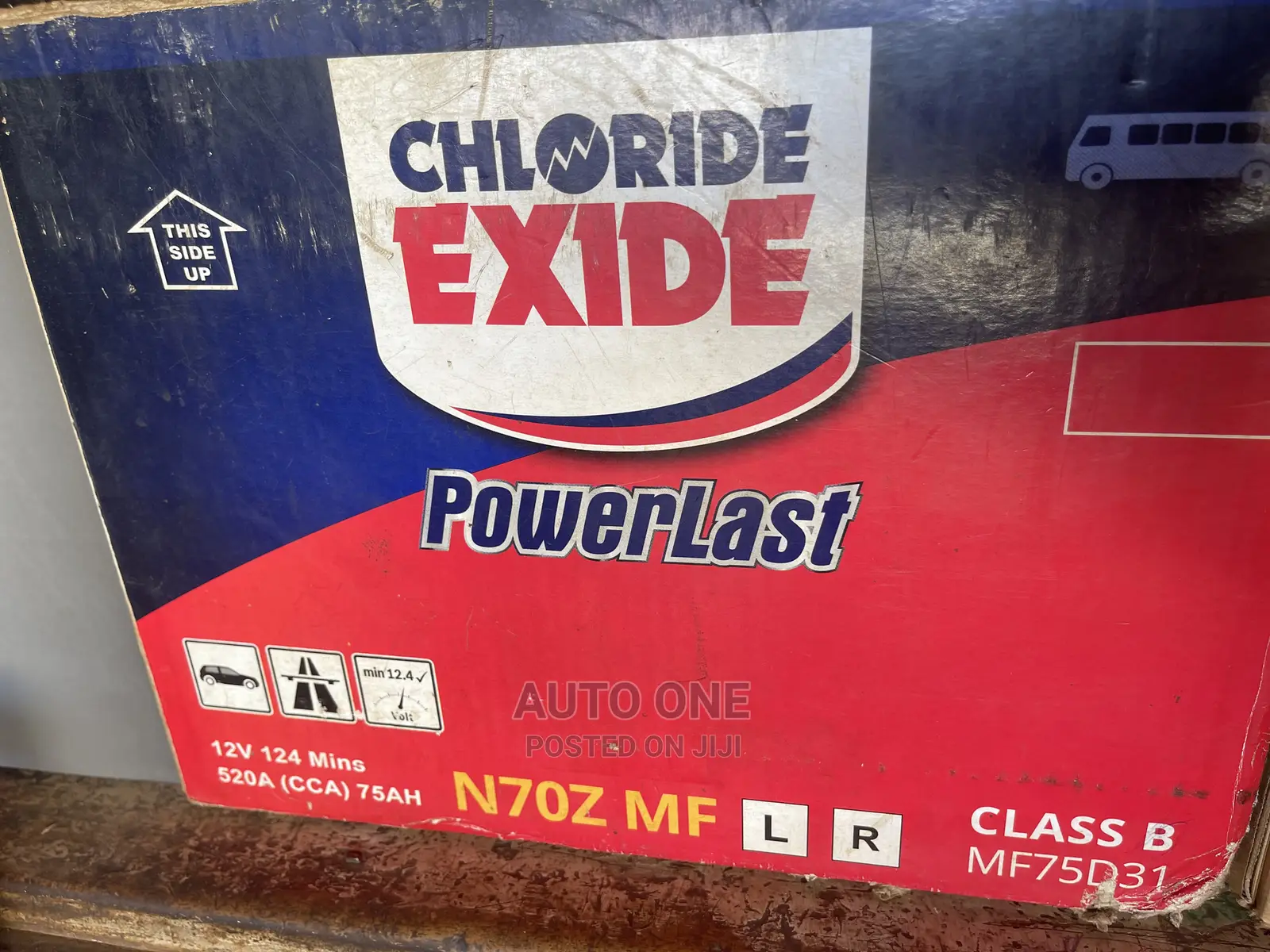 N70z-75ah Chloride Exide Batteries