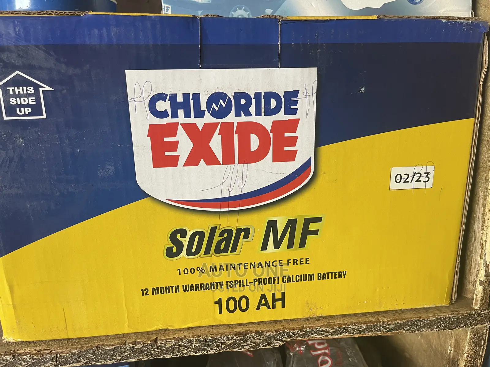 N100 Solar Chloride Exide Batteries