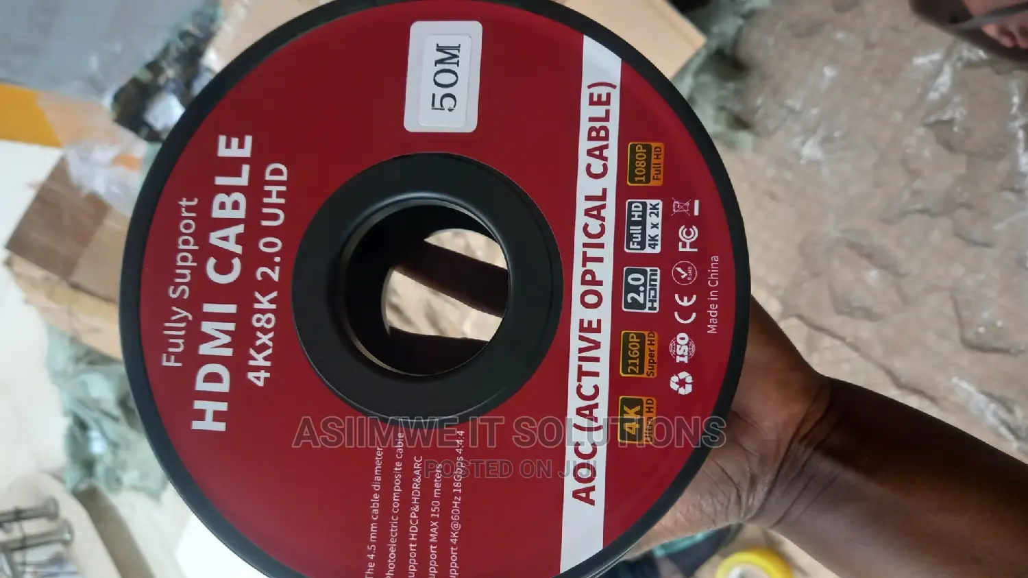 Hdmi Fiber Cable 50mtrs