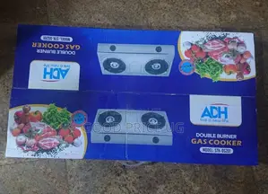 ADH Double Burner Gas Cooker