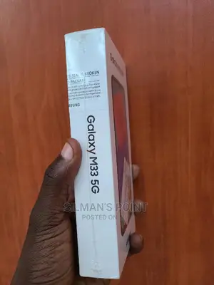 New Samsung Galaxy M33 5G 128 GB Blue