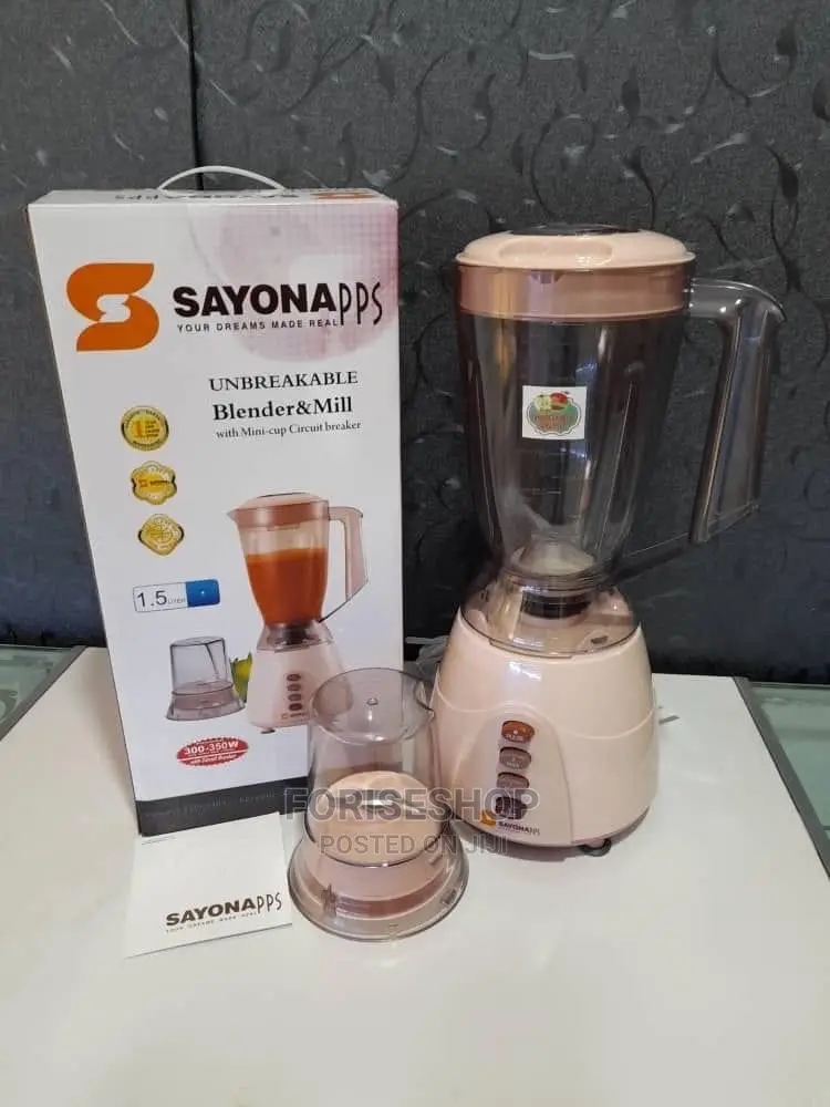 Sayona Unbreakable Blender Mill