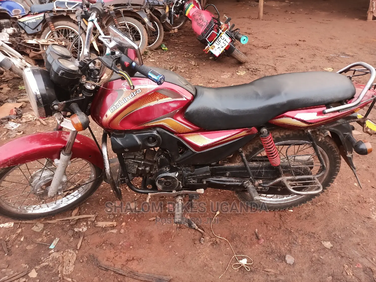 New Mahindra Duro 2018 Red