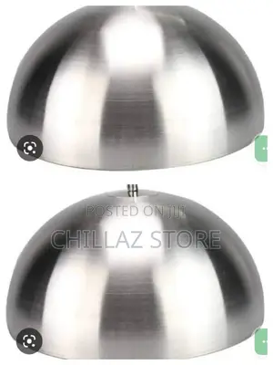 Round Stainless Steel Steak Cover.