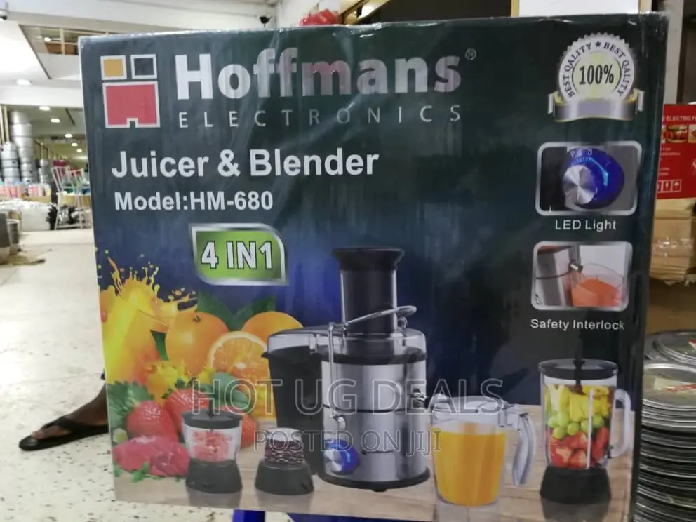 Hoffmans Juicer and Blender Extractor - Silver