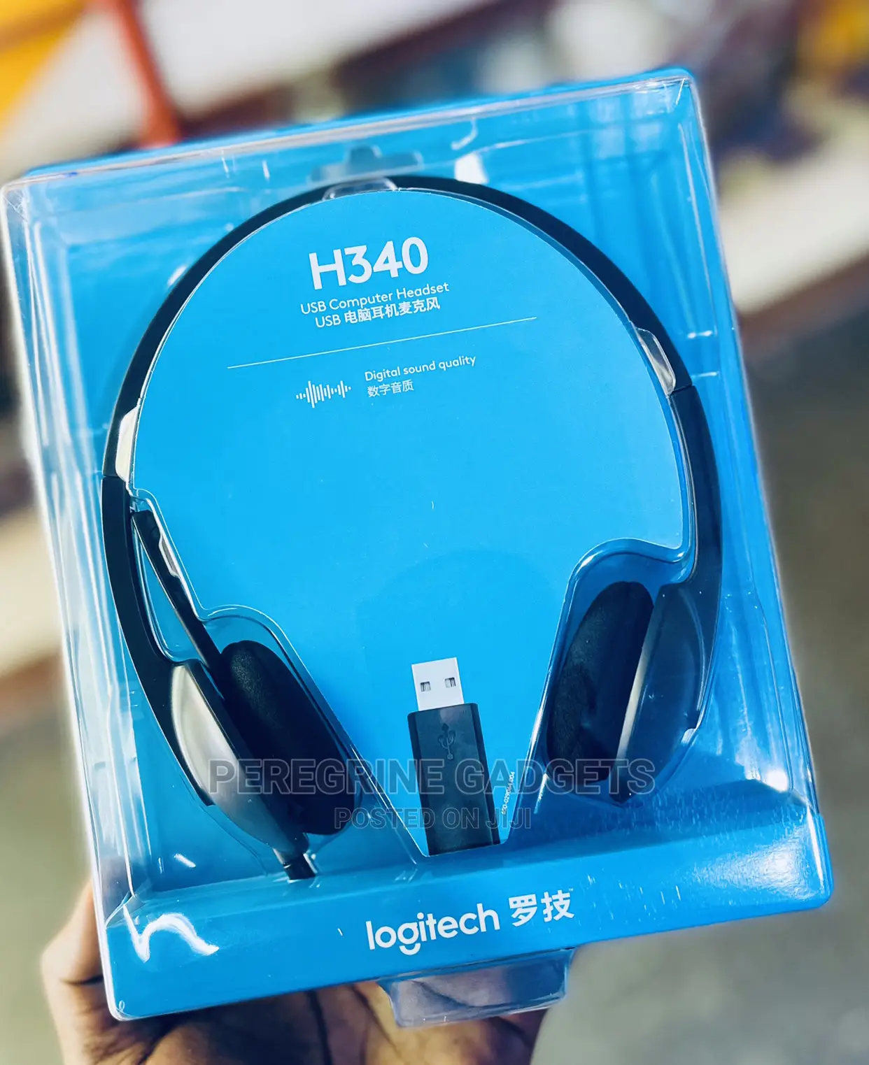 Logitech H340 Digital Sound Headphones :,.:;,