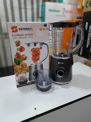 Sayona 2 in 1 Cyclonic Electric Blender Plus Mill