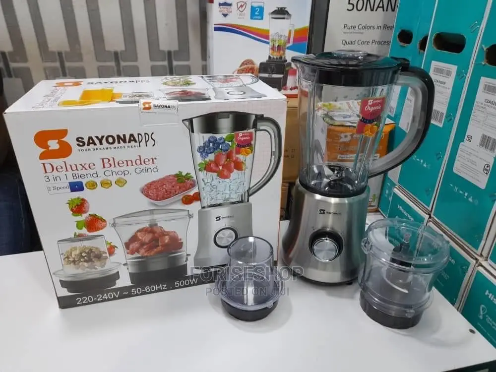 Soyana Deluxe Blender 3 in \ Blend, Chop. Grind