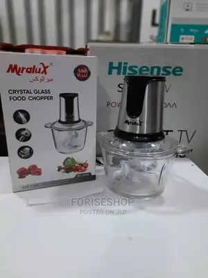 Miralux Crystal Glass Chopper