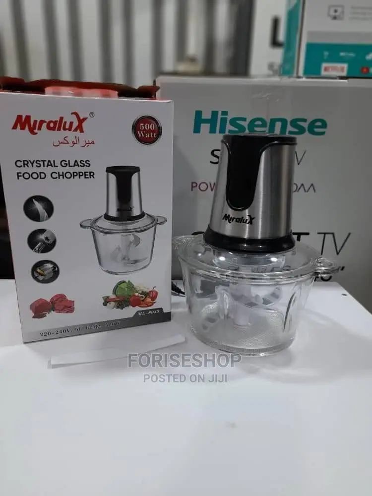 Miralux Crystal Glass Chopper