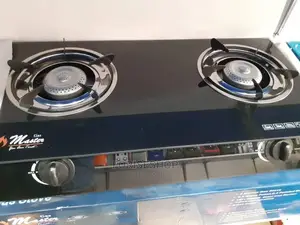 Electro Master Double Gas Stoves || Ceramic Glass Panel