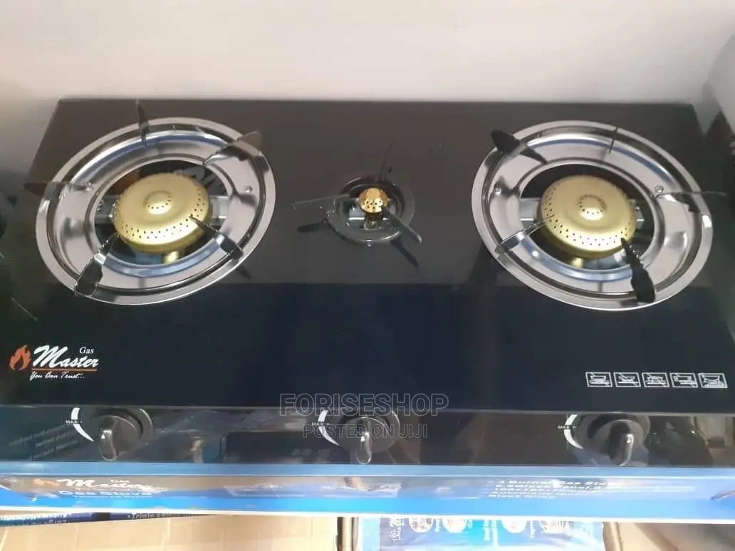Electro Master Double Gas Stoves || Ceramic Glass Panel