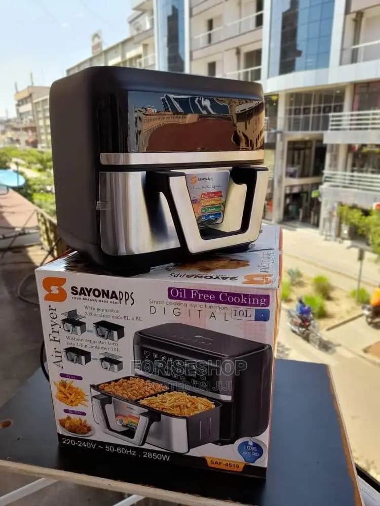 Sayona Air-Fryer 10ltrs Oil Free Cooking Digital