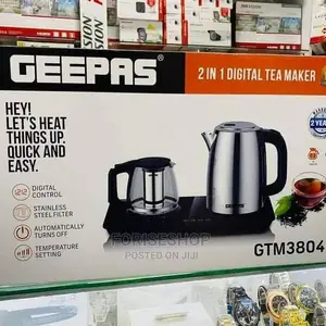 Geepas 2 in 1 Digital Tea Maker