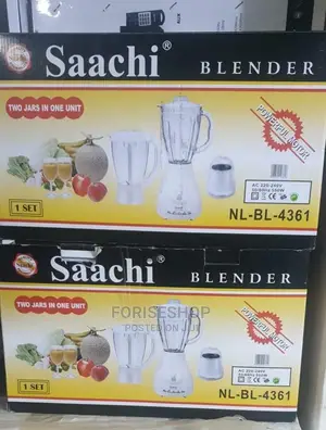 Saachi Two Jars in One Set Blender
