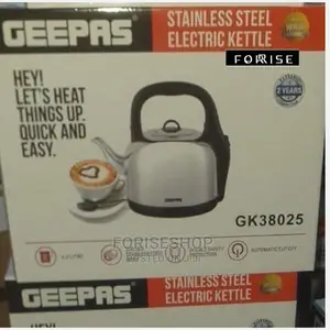 Geepas 4L Double Wall Stainless Steel Kettle