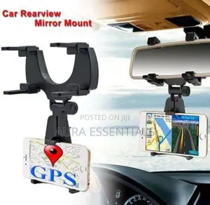 360 Universal Rotatable Car Rearview Mirror Phone Holder
