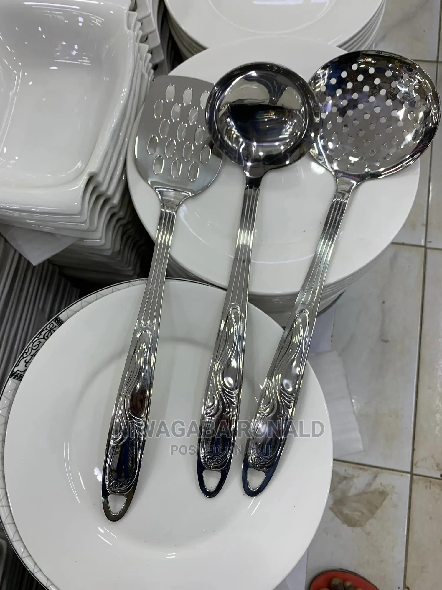 Heavy Stainless Steel Spoons Forks