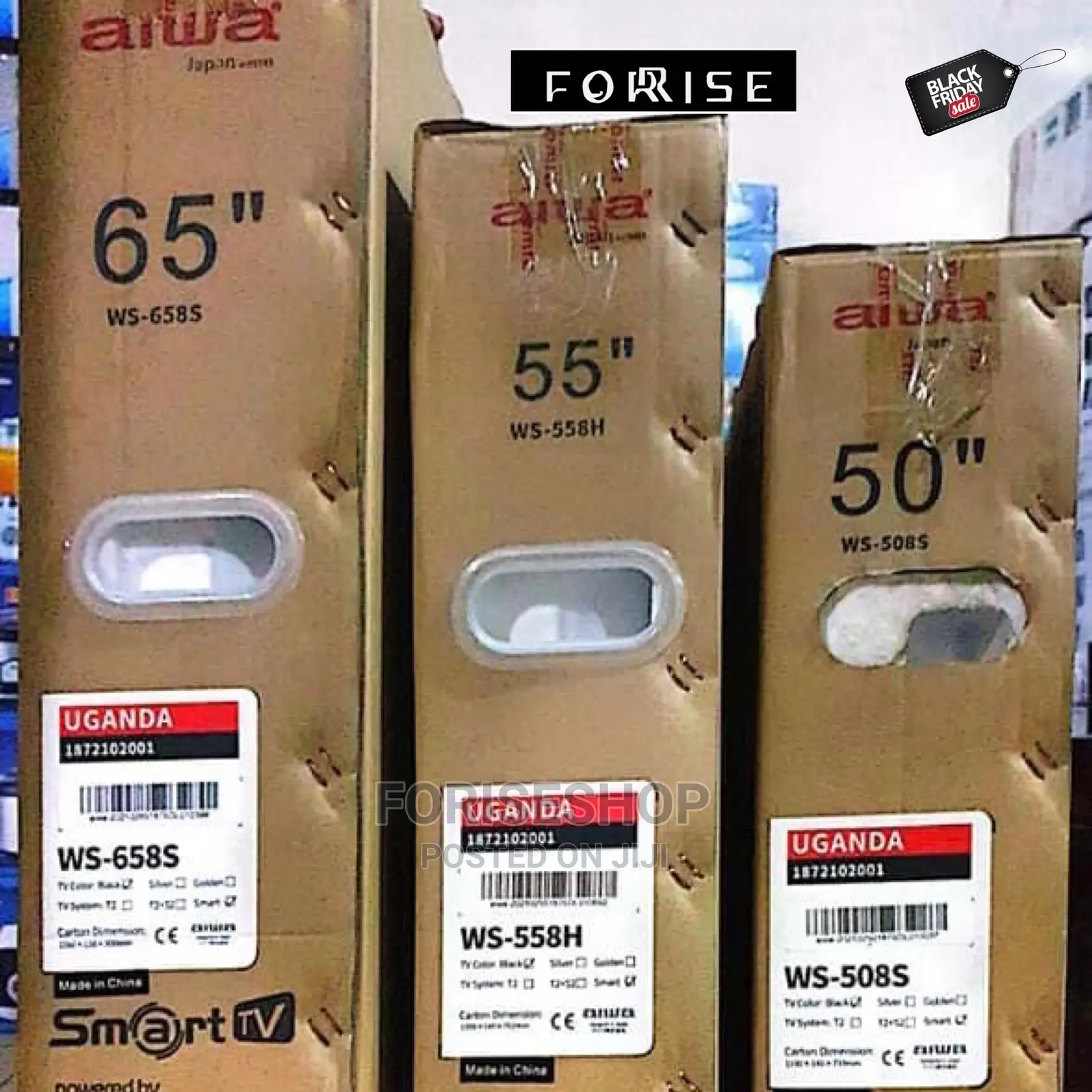 AIWA TVS ON SALE 32inch, 40,43,50, 55, 65inch