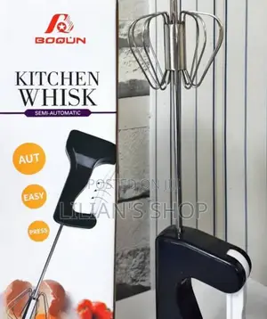 Semi Automatic Kitchen Whisk