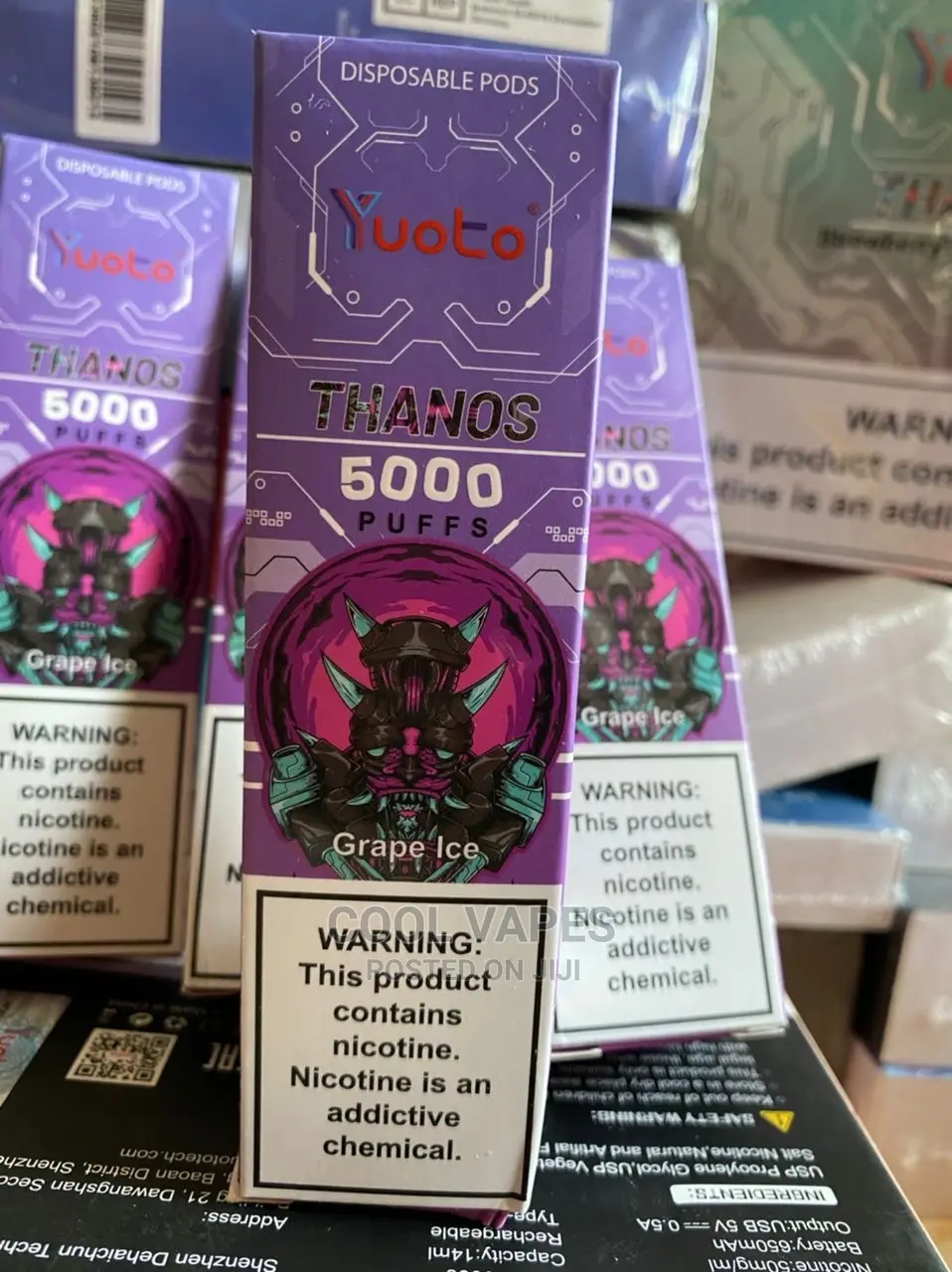 Youto Thanos Disposable Rechargeable Shisha Pen Vapes