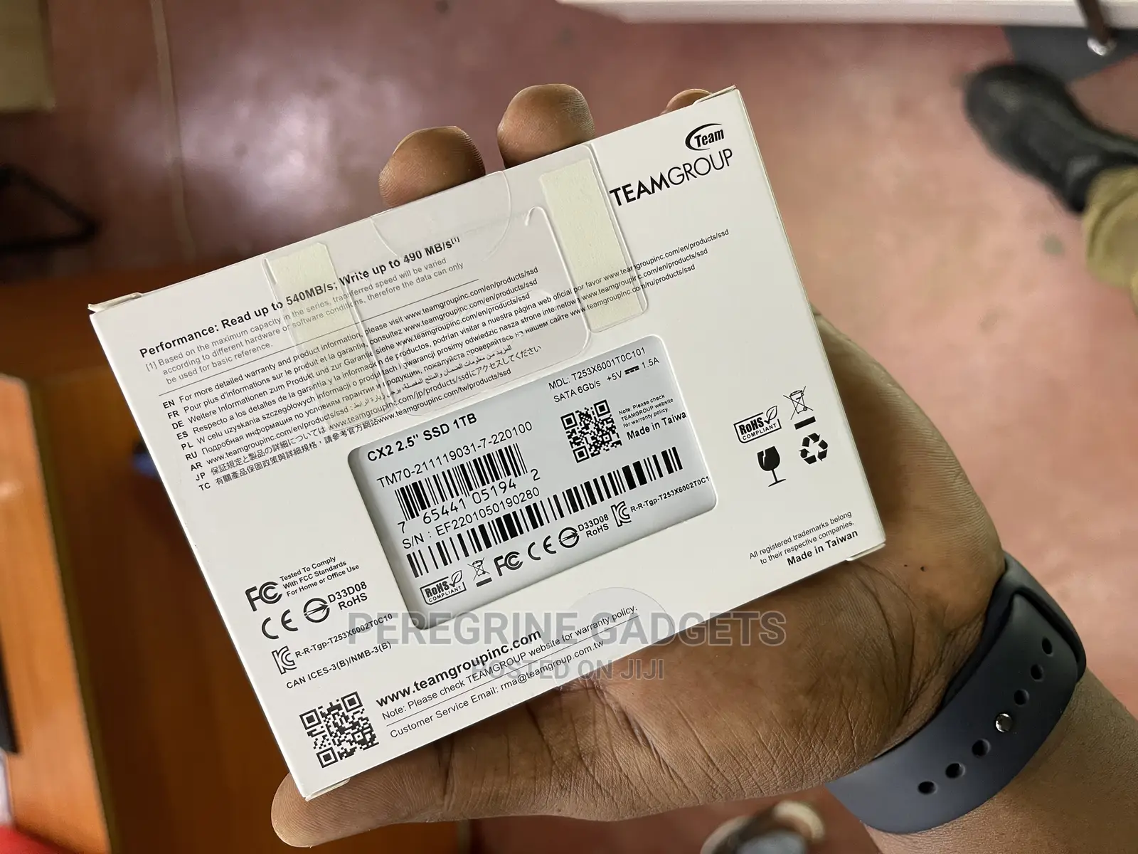 Teamgroup 1tb Cx2 Classic 2.5 Satall Ssd Hard Drive