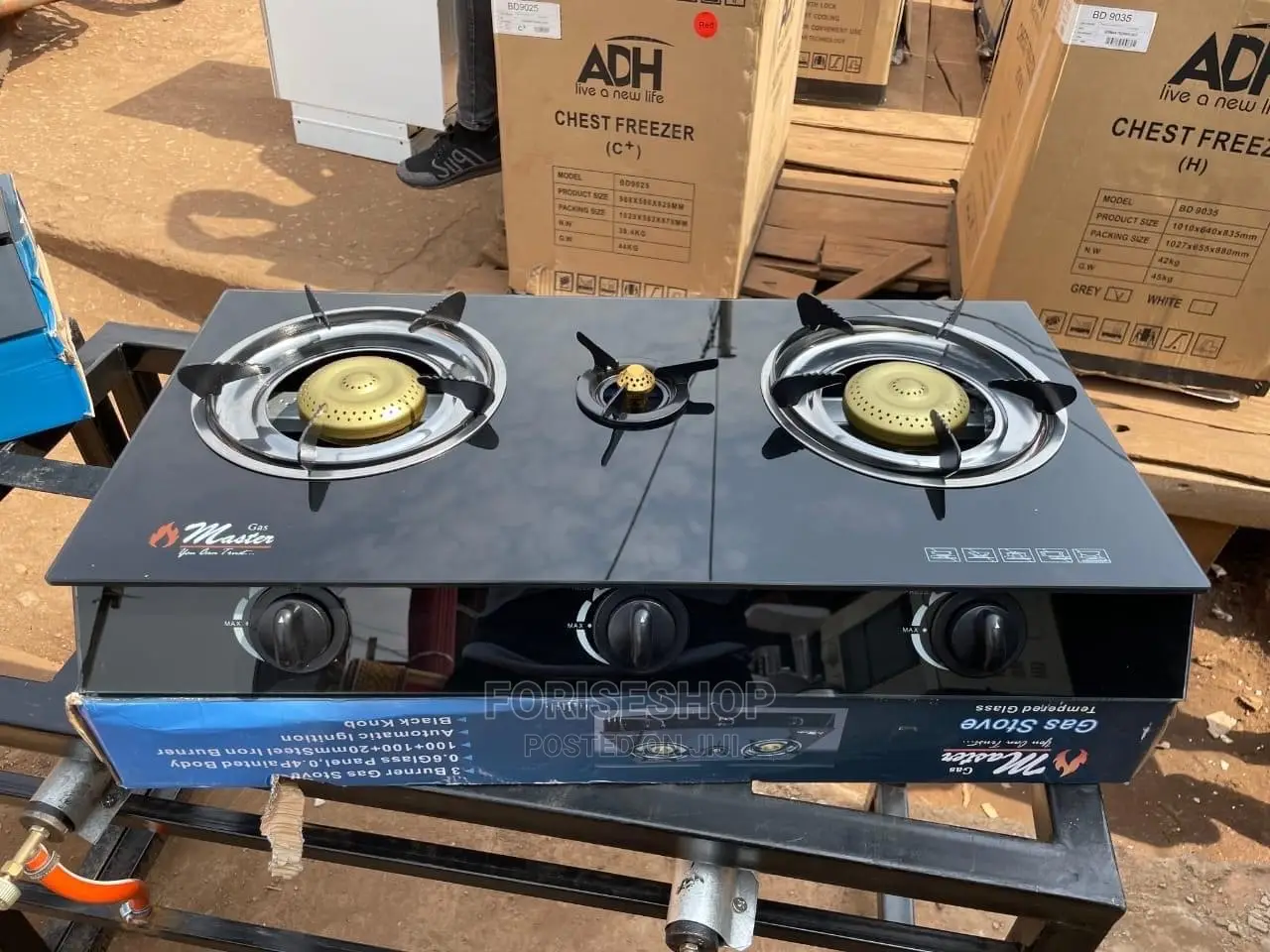 Geepas 3burner Gas Stove