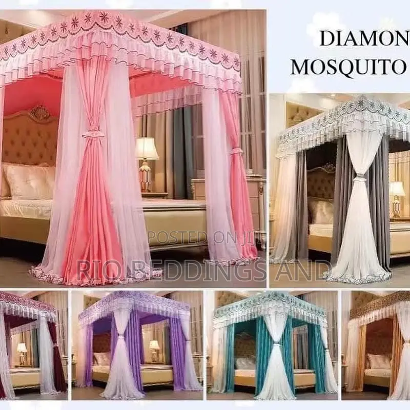 Four Stand Rail Mosquito Net