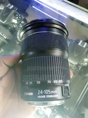 CANON 24-105mm Professional Silver Lens.