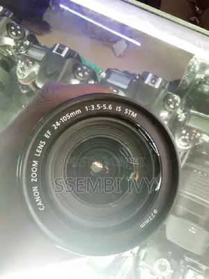 CANON 24-105mm Professional Silver Lens.