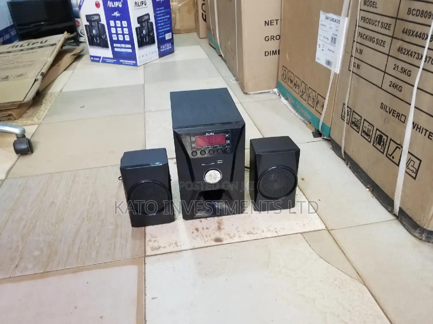 Alipu 2 Woofer /Speaker/Radio