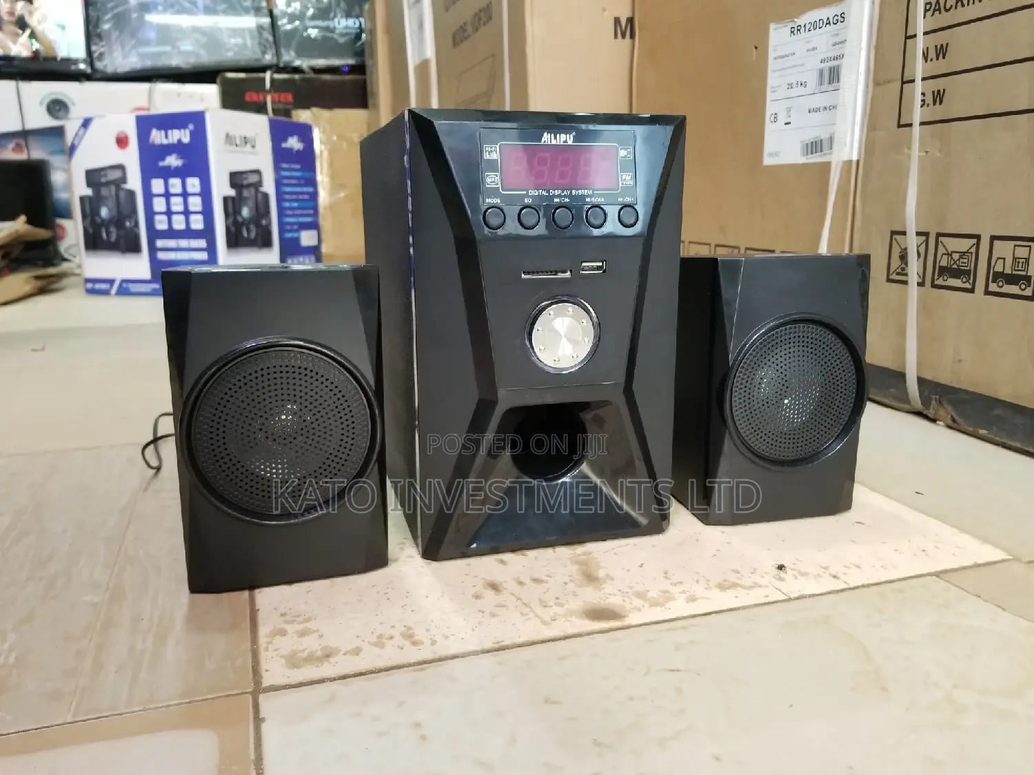 Alipu 2 Woofer /Speaker/Radio