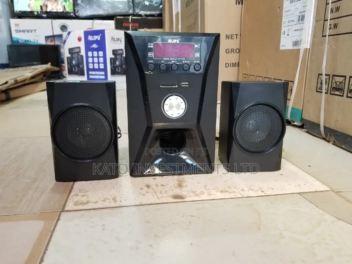 Alipu 2 Woofer /Speaker/Radio