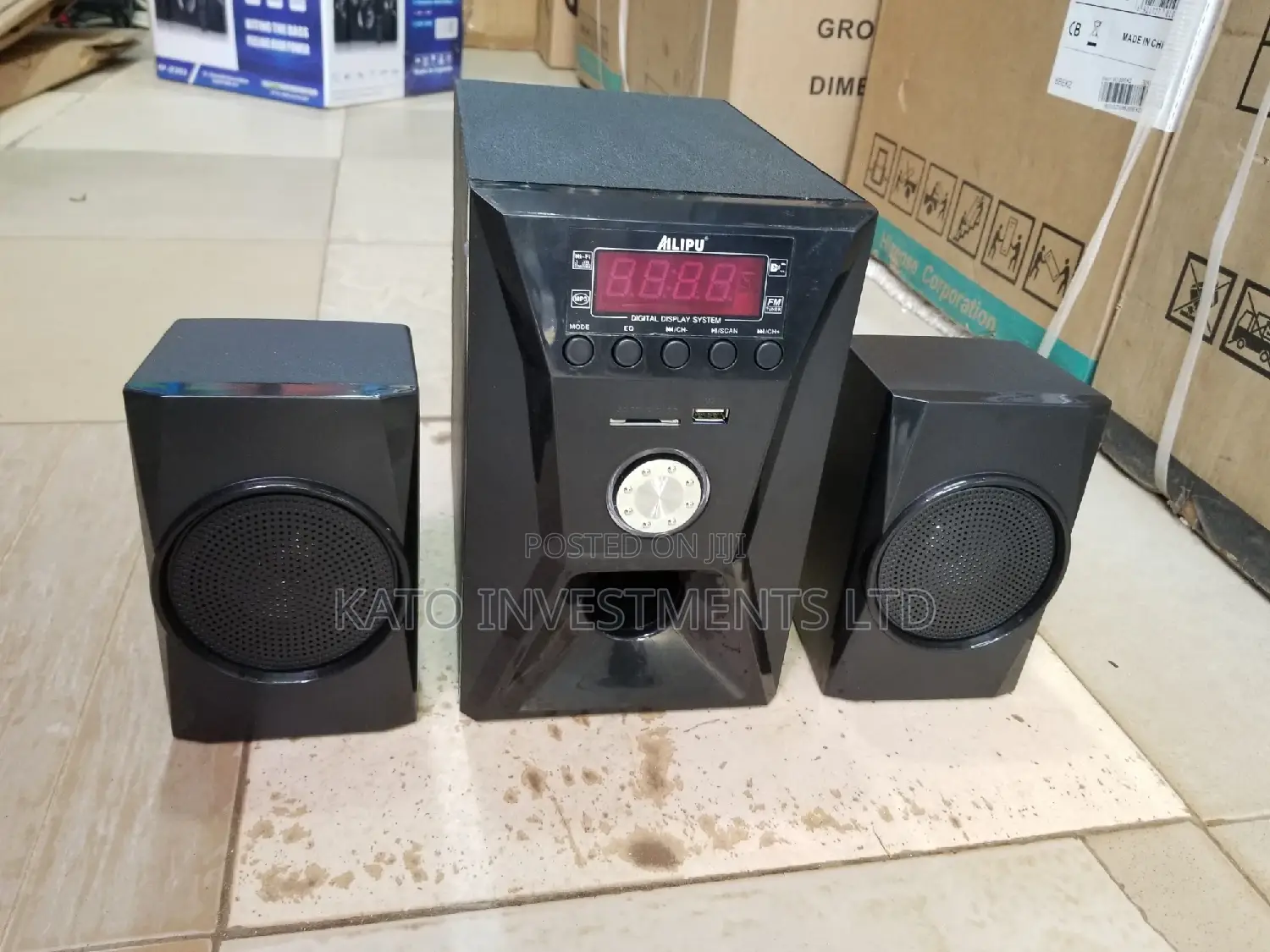 Alipu 2 Woofer /Speaker/Radio
