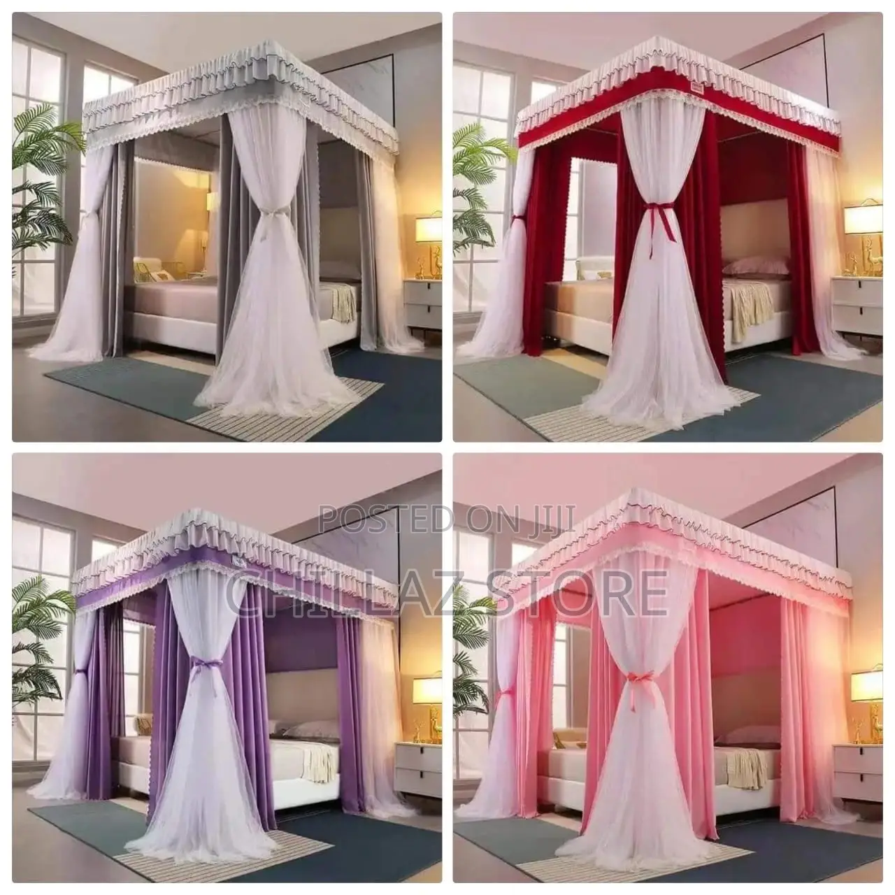 4stands Double Layered Mosquito Net.