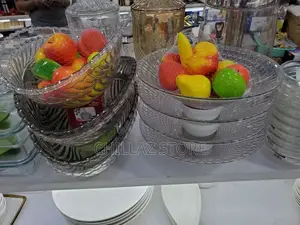 3layer Crystal Glass Fruit Bowl.