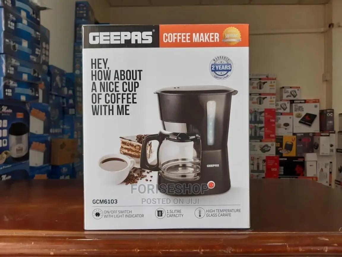 Geepas 1.5L Coffee Maker