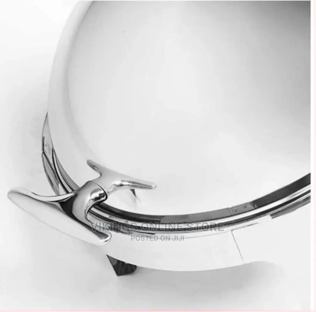 6.5L Stainless Steel Round Chafing Dish Roll Top Food Warmer