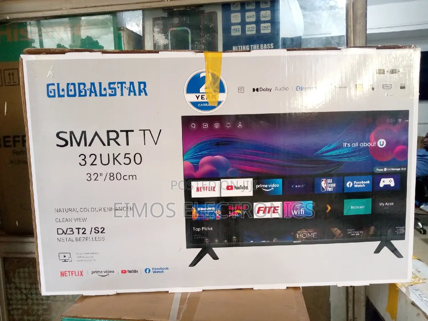 32" Global Star Smart Tv