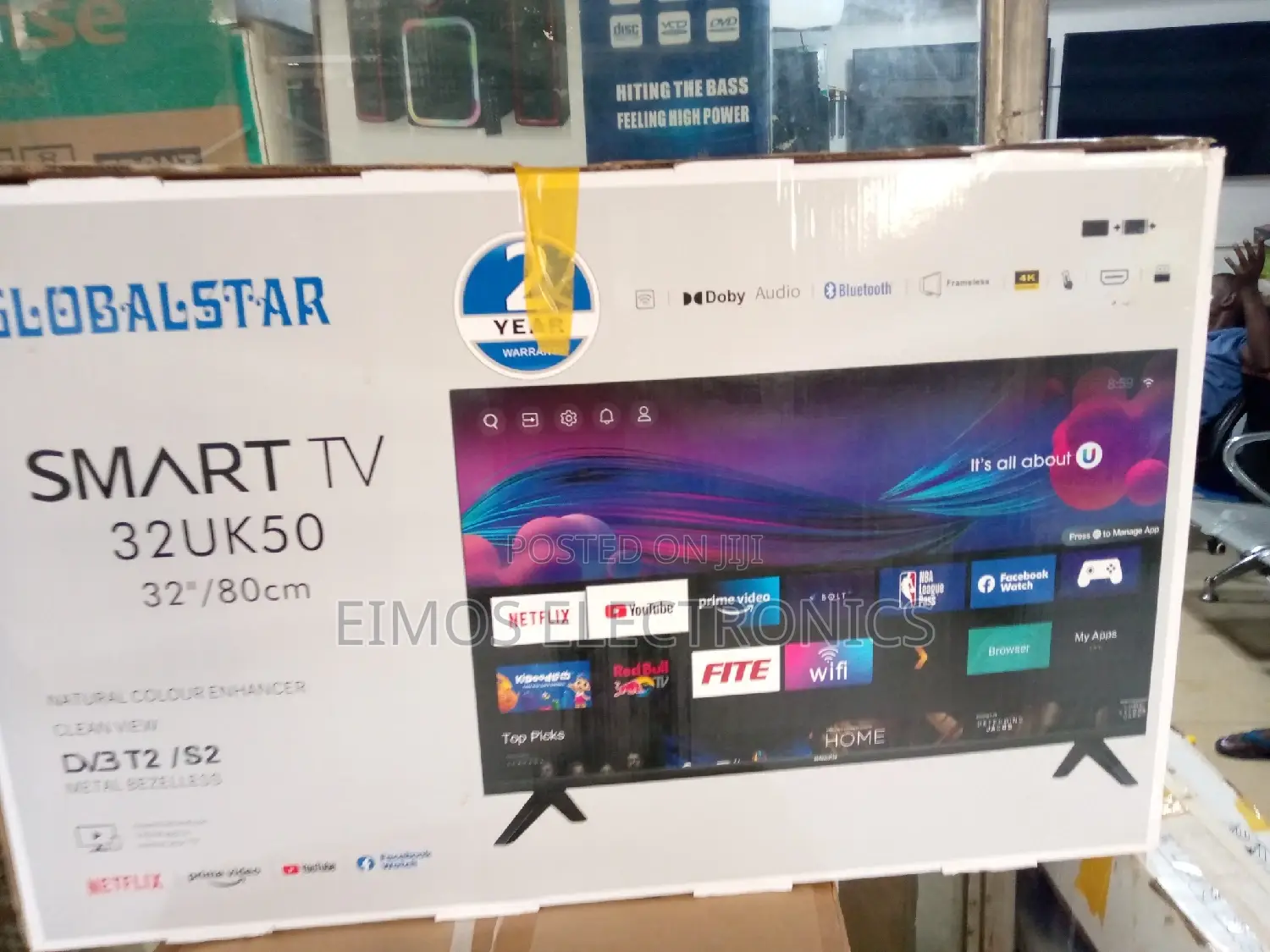 32" Global Star Smart Tv
