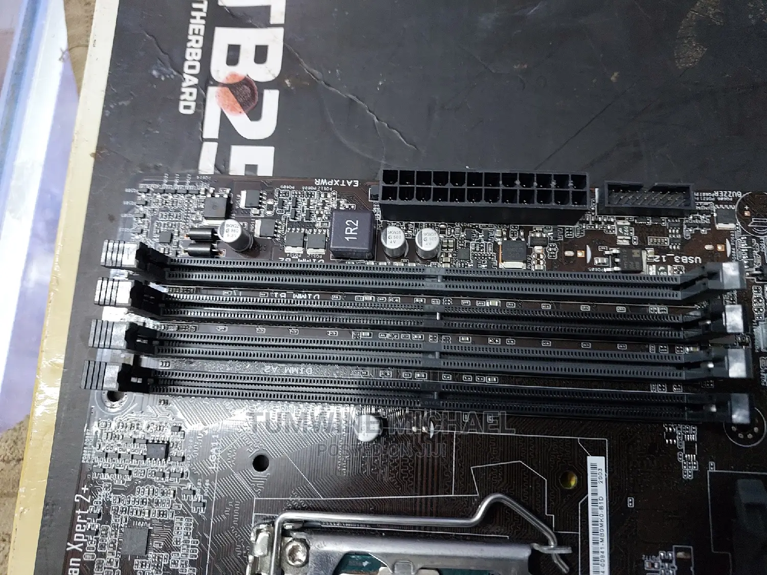 Motherboard and Processor Core I7 7th Gen