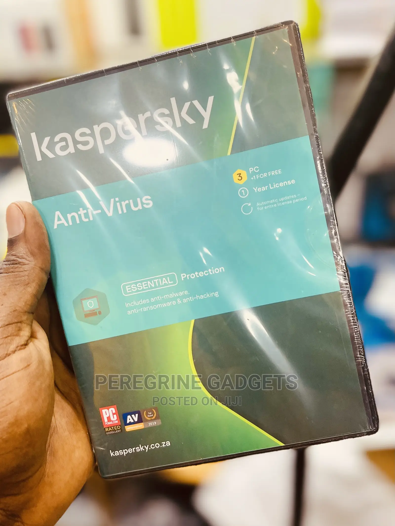 Kaspersky Anti-Virus Essential Protection.