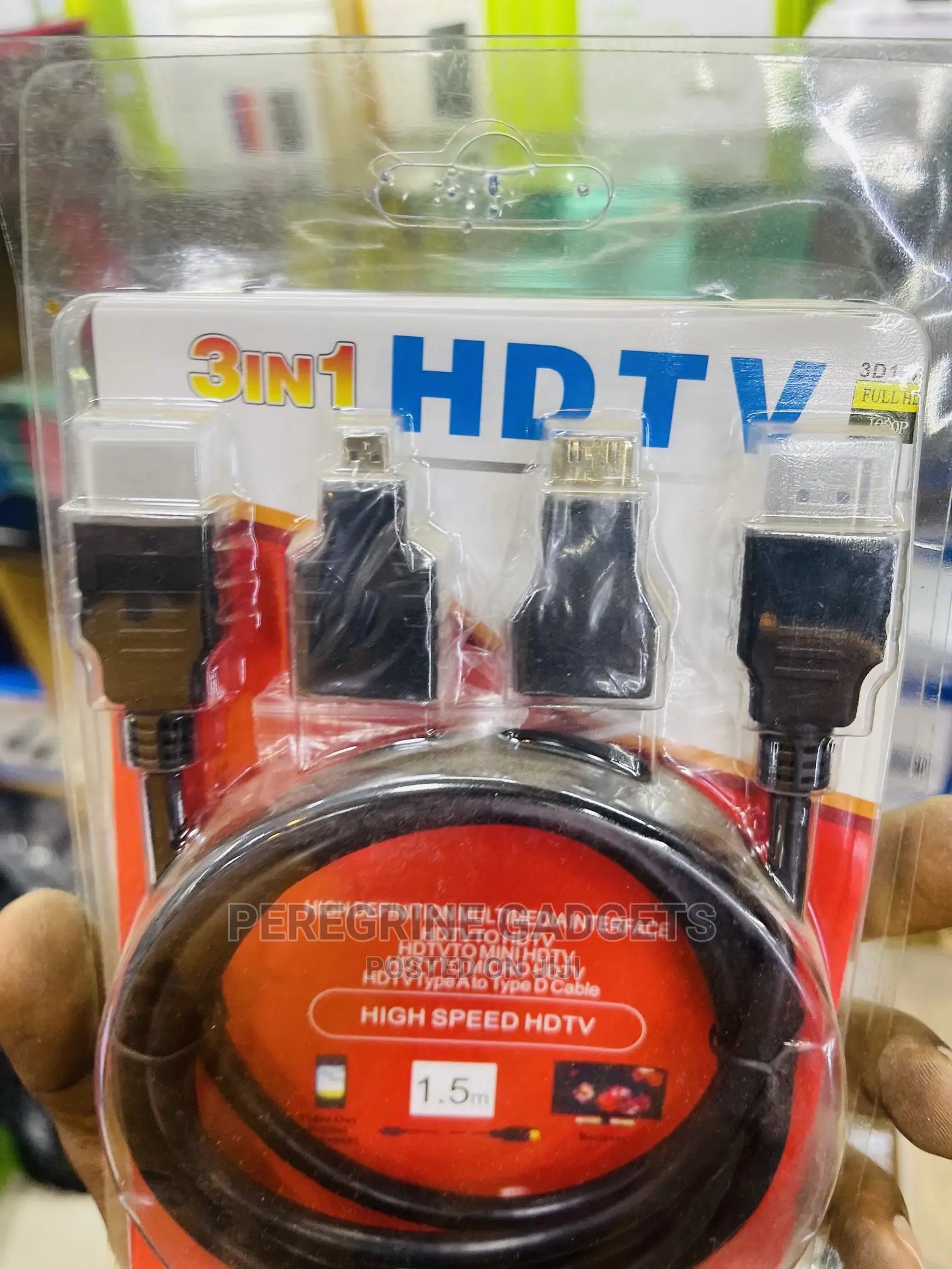 ORIGINAL HDTV 3 in 1CABLE ,