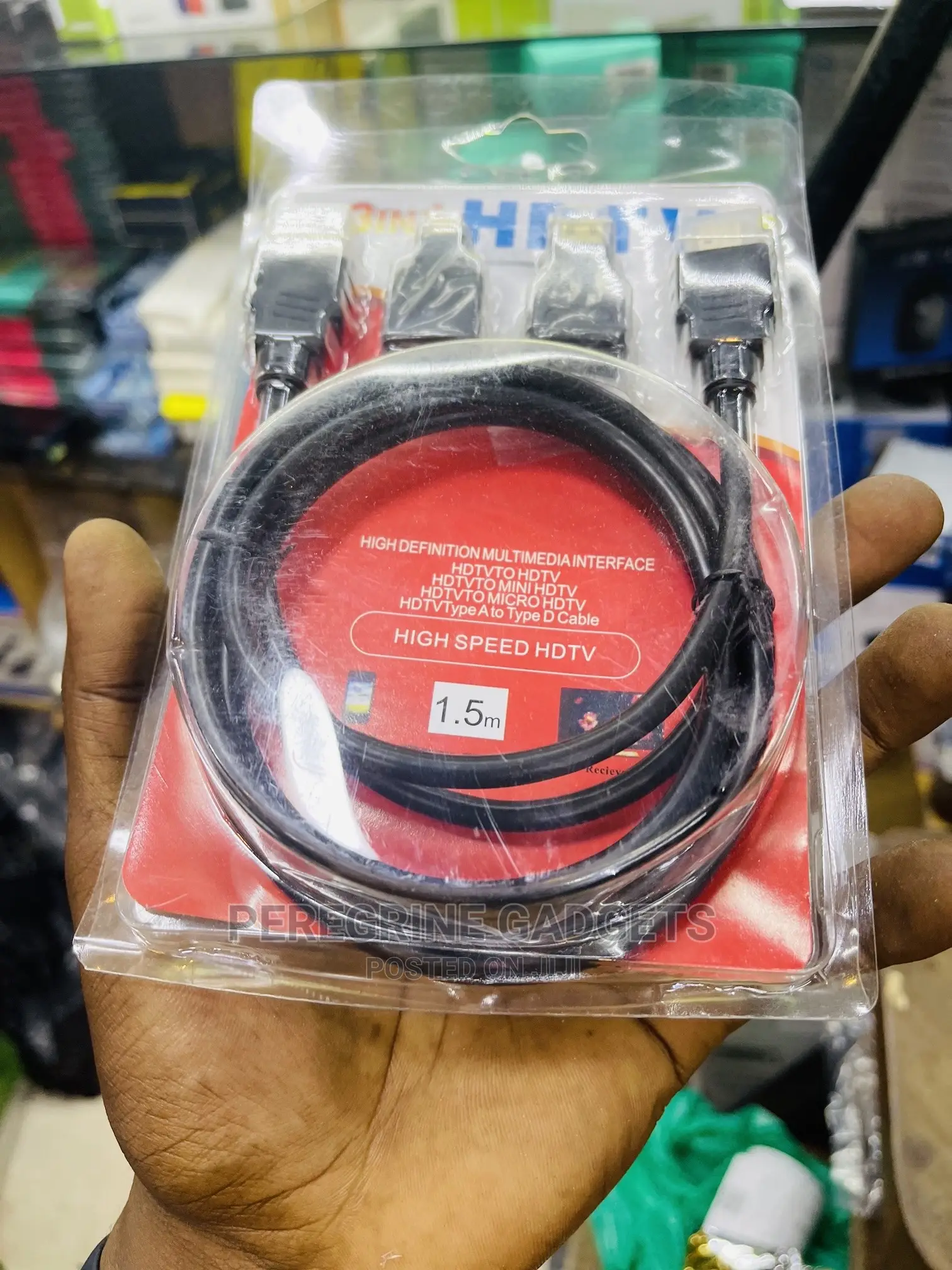 HIGH SPEED HDTV 3 in 1