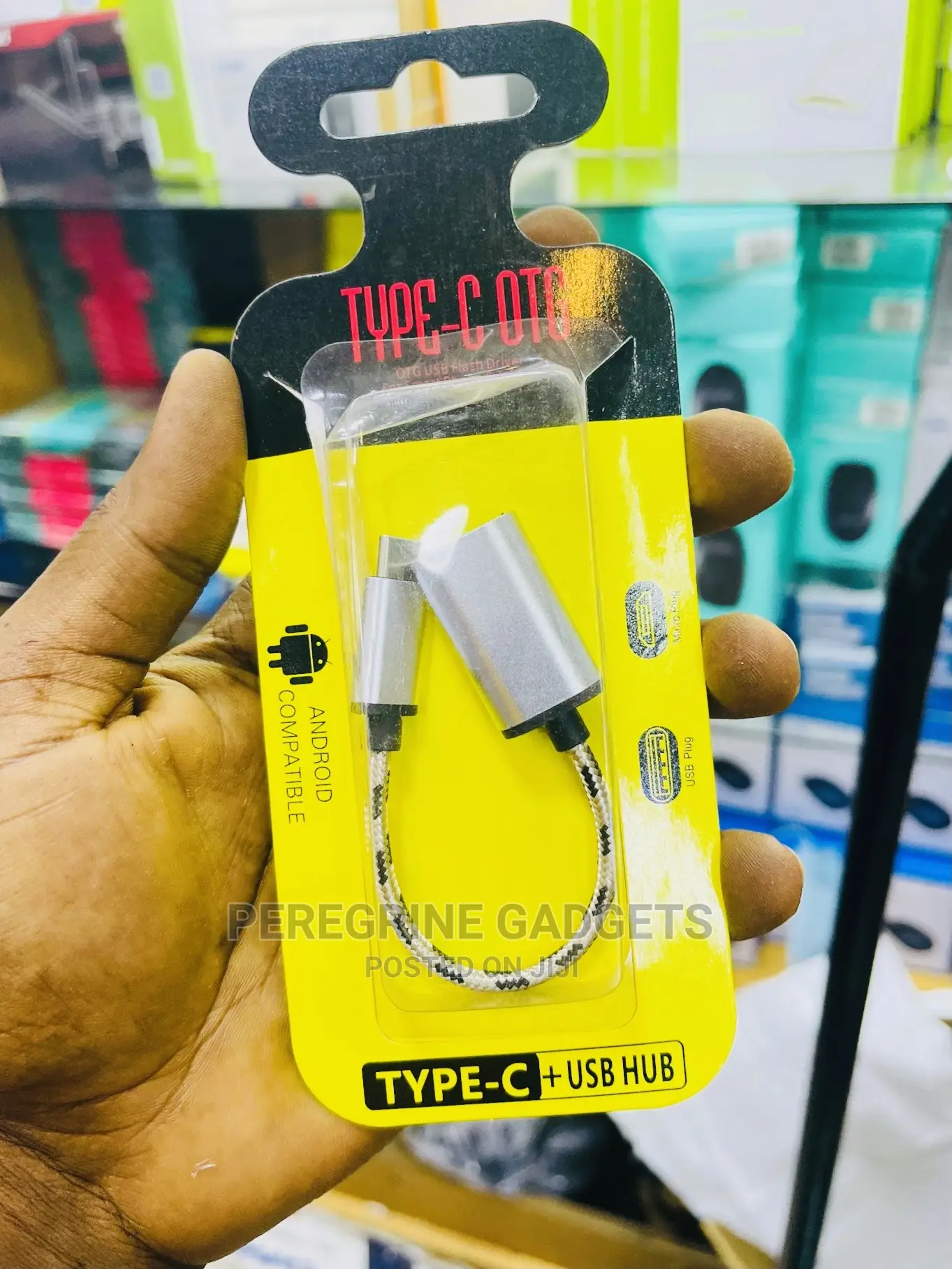 Type-C OTG USB Hub USB to Your Phone or Tablet